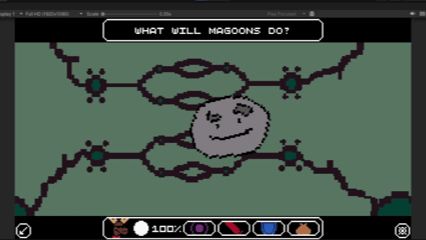 2D RPG Battle Screen